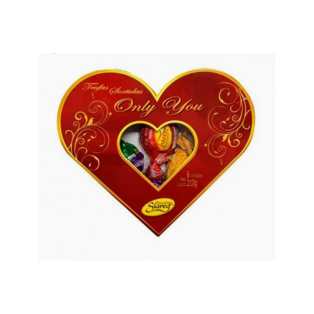 Trufas Sortidas c/ 6un 210g Siareg